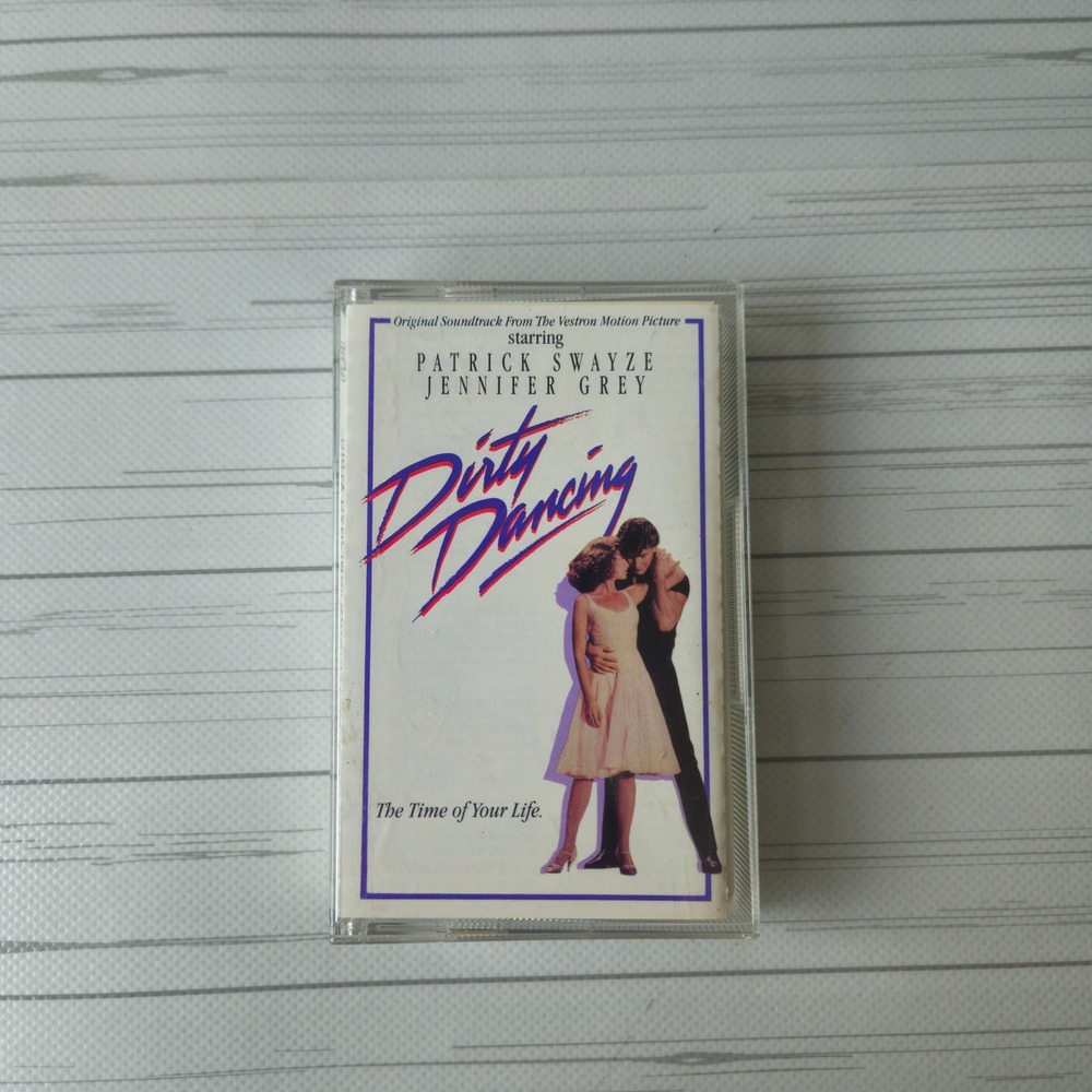 Dirty Dancing Soundtrack OS White 1987 Cassette Tape 6408-4-R